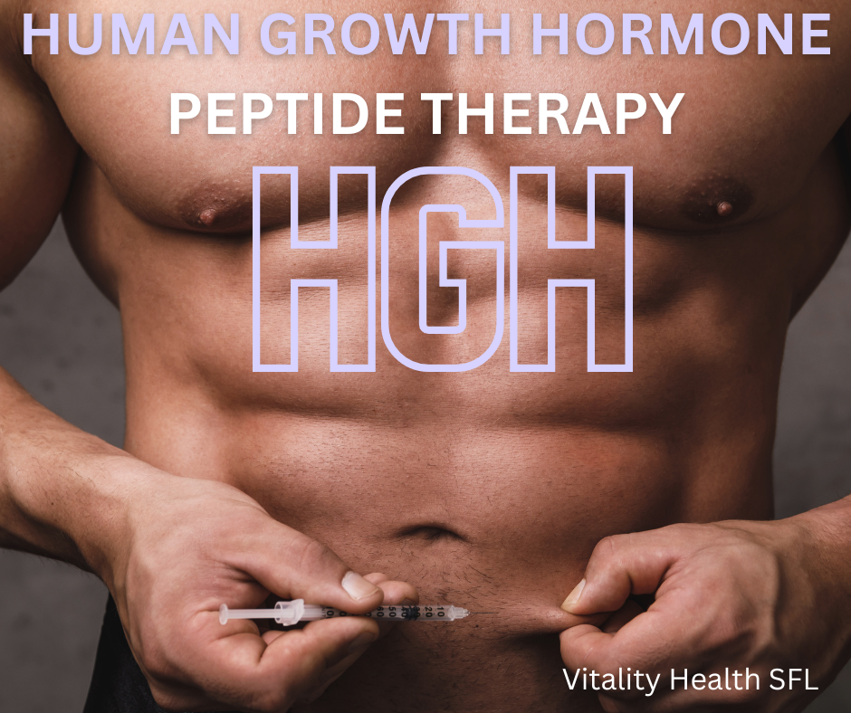HGH peptide therapy Vitality Health Clinic South Florida (Naples, Bonita Springs, Fort Myers, Cape Coral, Miami, Tampa, Orlando, Fort Lauderdale) & United States