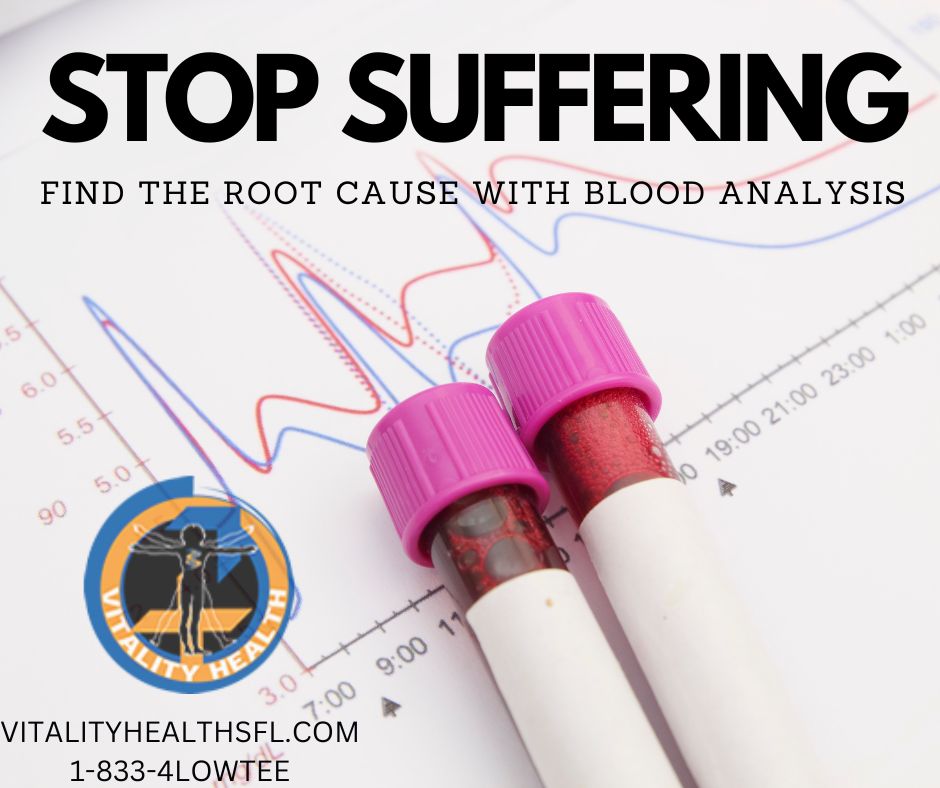 Stop suffering - Blood analysis finds the root cause