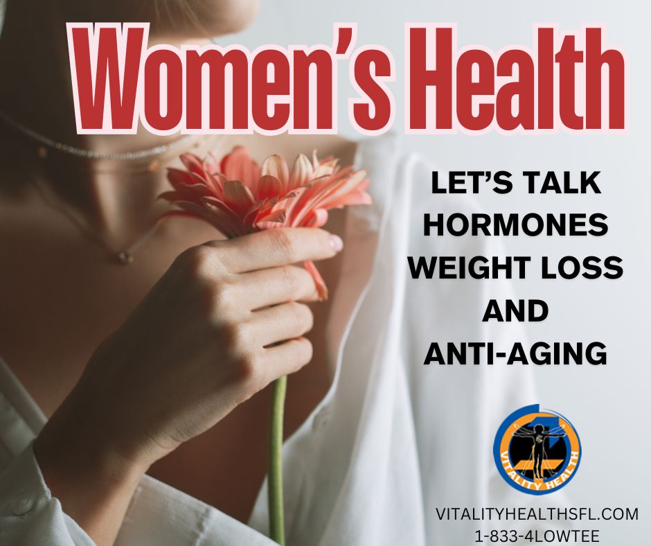 Women's health hormones, weight loss and anti-aging