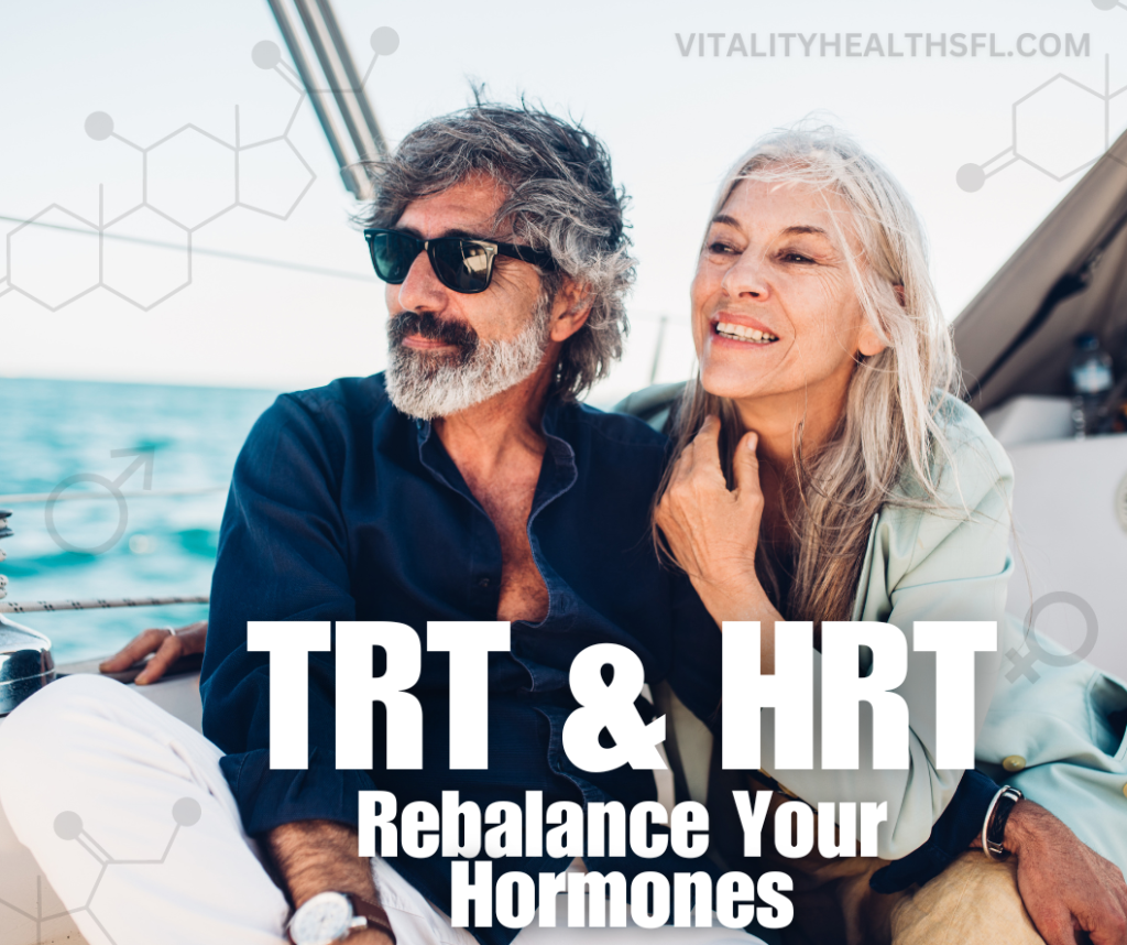 TRT and HRT therapy at Vitality health SFL