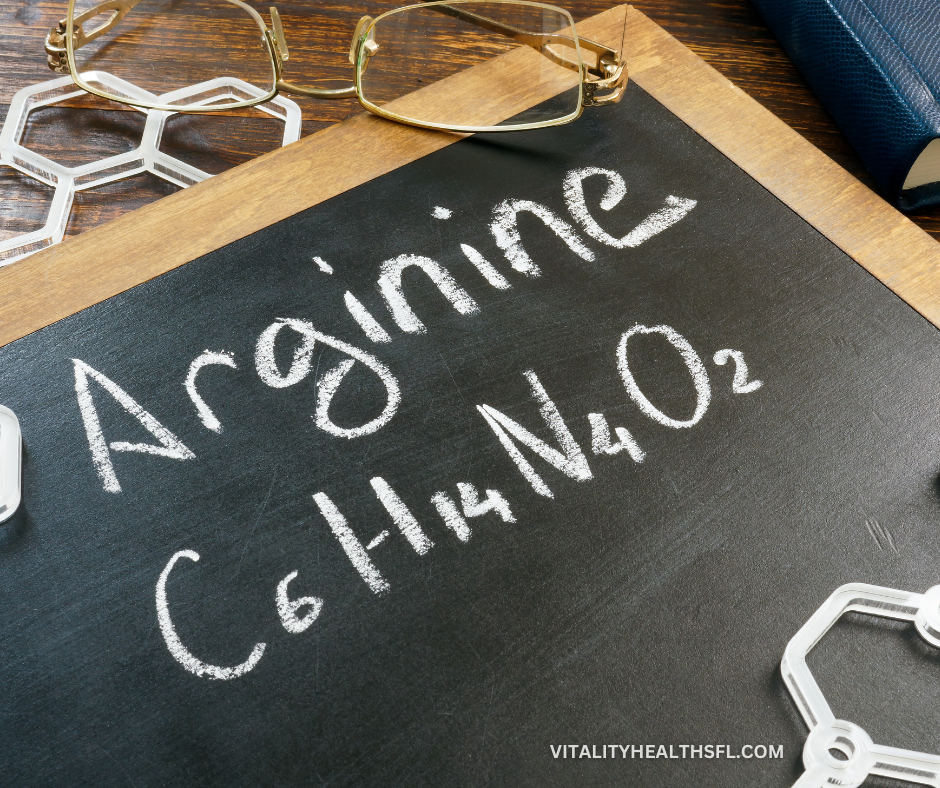 The power of L-Arginine Amino Acid for health injectable Vitality Health SFL (1)