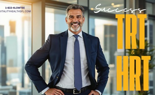 TRT and HRT for Success in Business contact VitalityHealthSFL.com