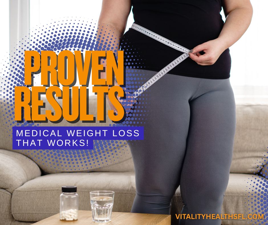 Medical weight loss that works REAL RESULTS Vitality Health SFL