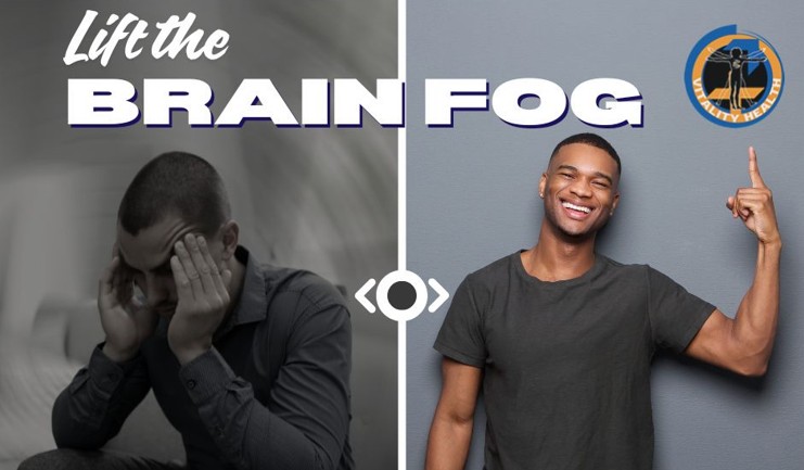 Lift the brain fog - vitality health sfl - HRT, TRT, hormone testing, peptides, glutathione, NAD+
