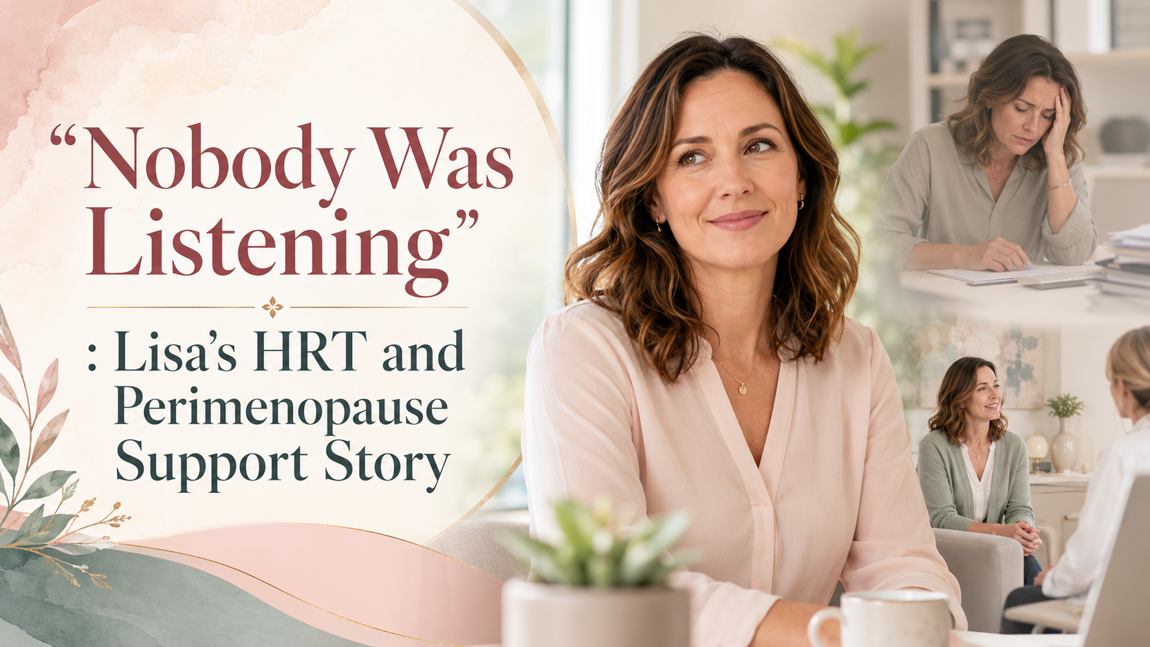 Lisa's HRT Perimenopause story Vitality Health