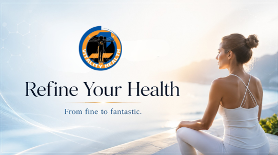 Refine your health - Get the edge - health is wealth Vitality Health